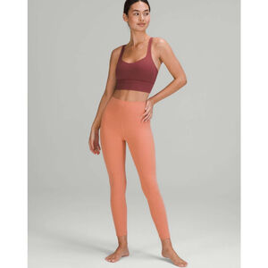 Lululemon Align High-Rise Pant 25" Pink Savannah size 2